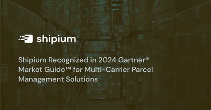 Shipium Recognized in 2024 Gartner Market Guide